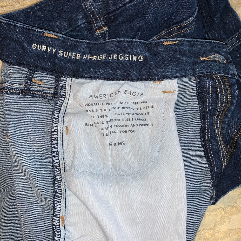 AE super high-rise jegging